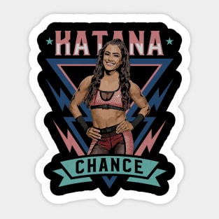 Katana Chase Pose Sticker